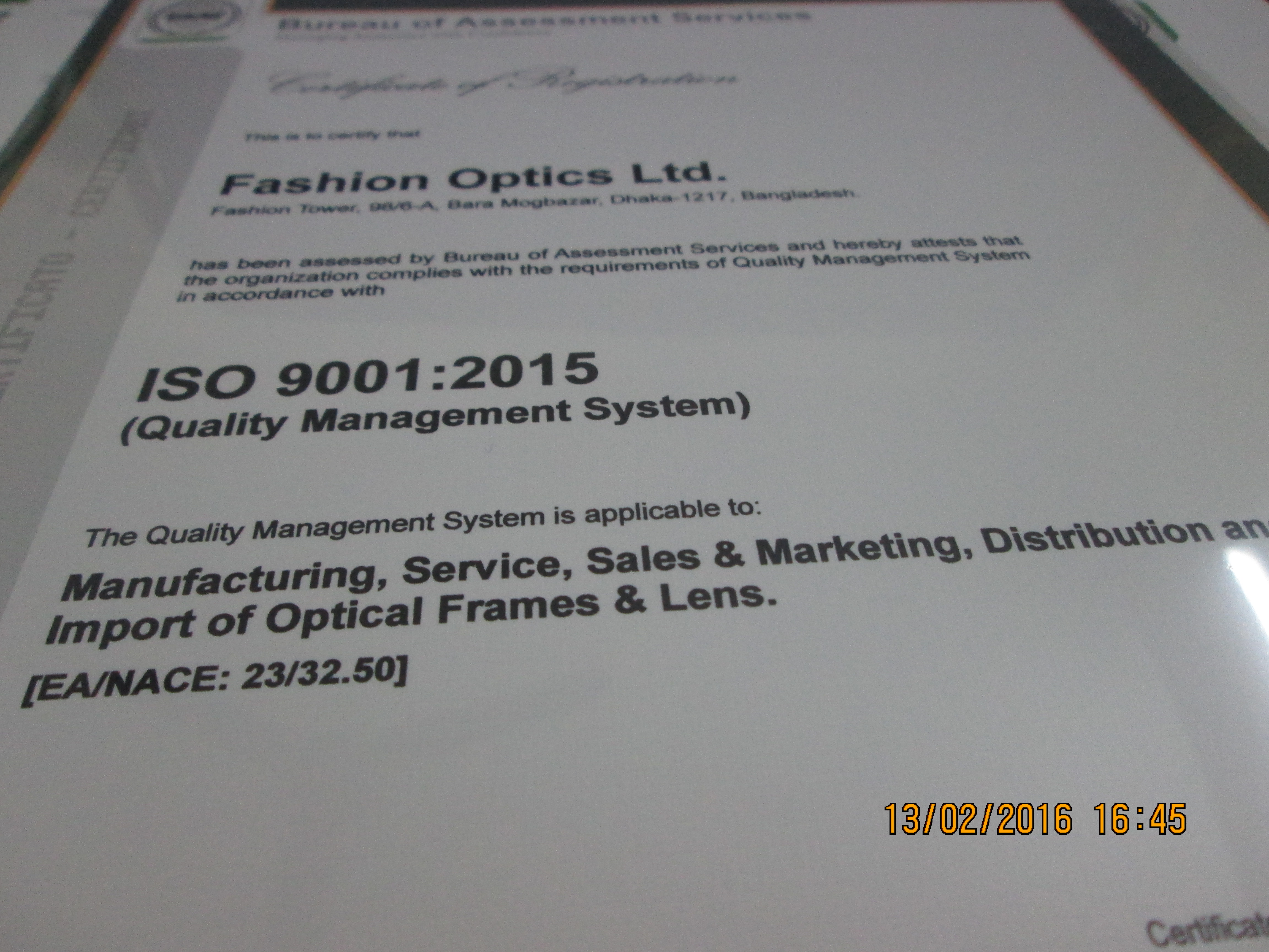 Which is the right Version of ISO 9001?